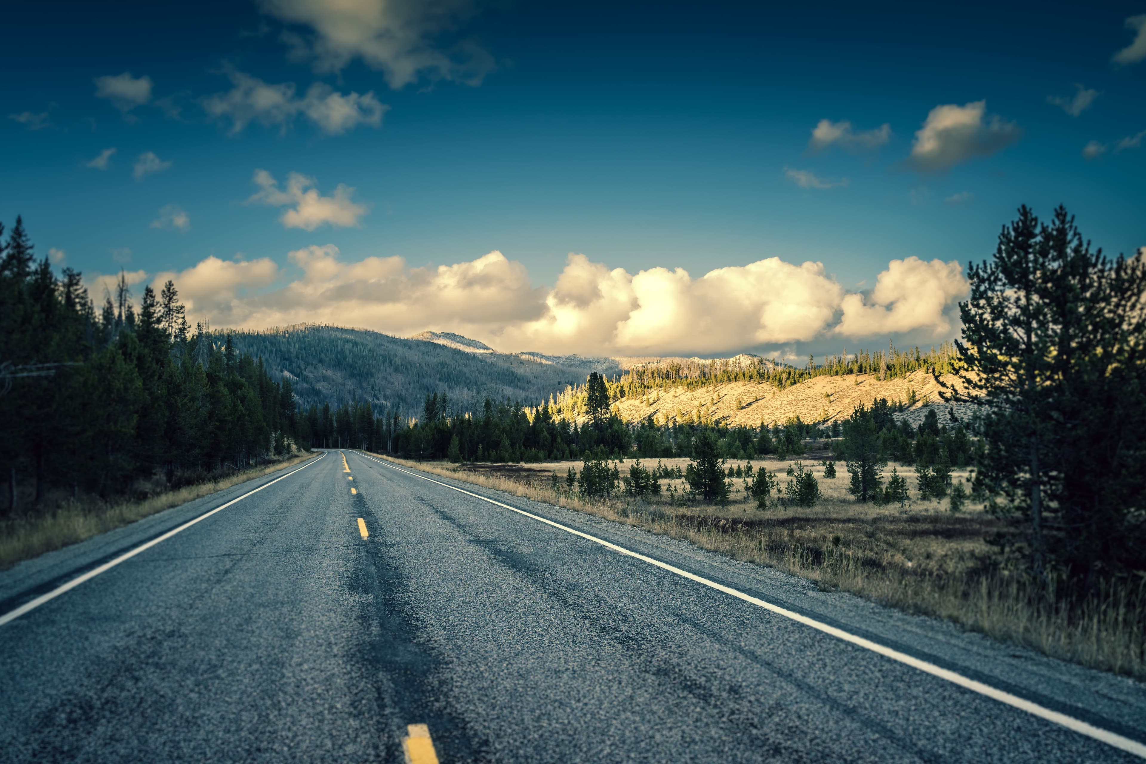 Idaho mountain highway
