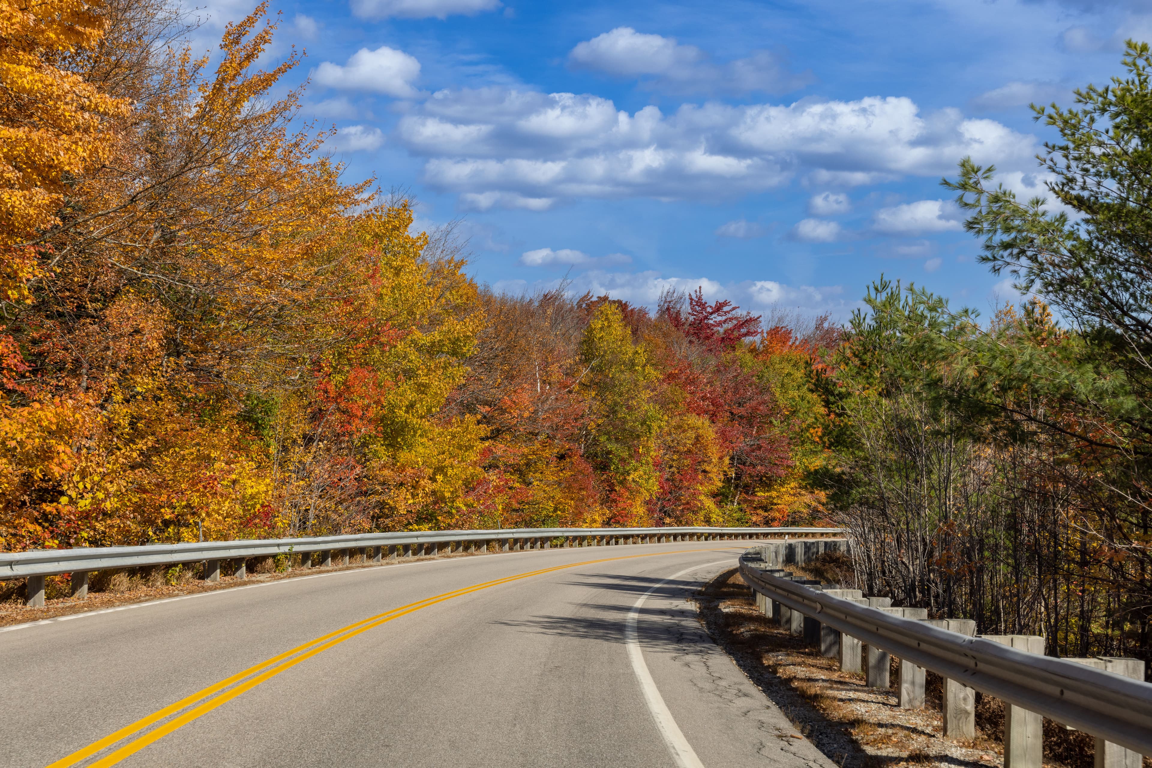 New Hampshire mountain highway