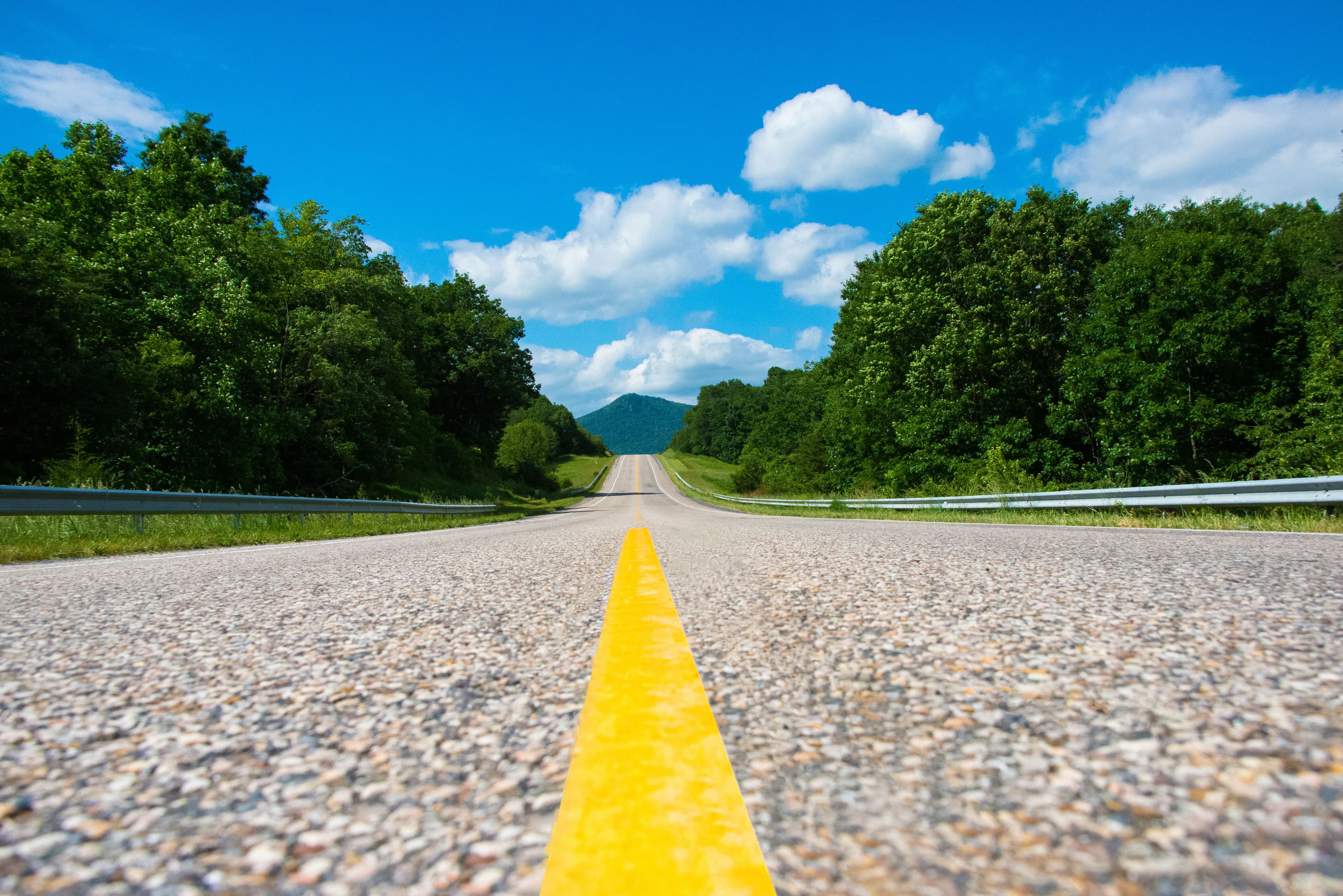 West Virginia mountain road